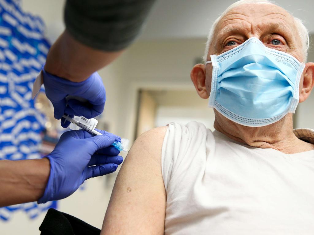 Australian workers will not be forced to get the virus vaccine at this stage. Picture: Mario Tama/Getty Images/AFP