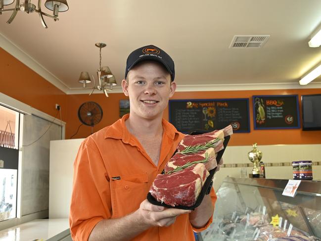 Young man buys butcher after completing apprenticeship