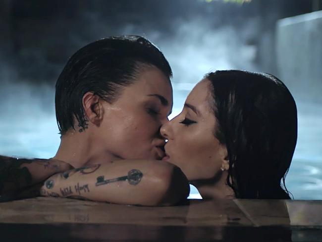 The new music video of ‘On Your Side by the Veronica’s features Ruby Rose who wrote and directed the clip.