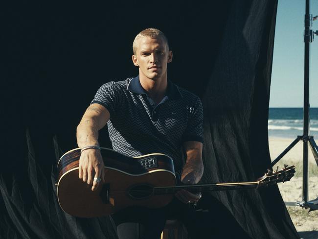 Cody Simpson will be part of the pre-game entertainment at the MCG. Picture: Jamie Green