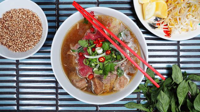 You don’t need to go to Hanoi to eat first-class pho. Picture: Rebecca Michael