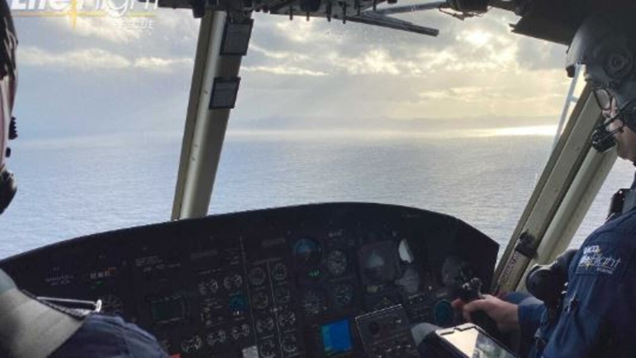 The major search for a missing Sunshine Coast fisherman began again at first light this morning.