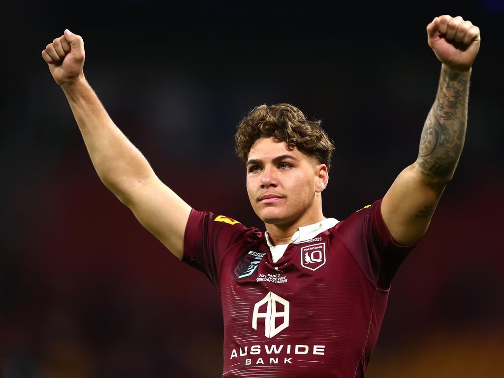 Reece Walsh has been hailed as rugby league’s biggest star since Wally Lewis. Picture: Getty Images