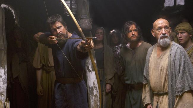 Moses (Christian Bale) nocks his arrow. Picture: Fox films