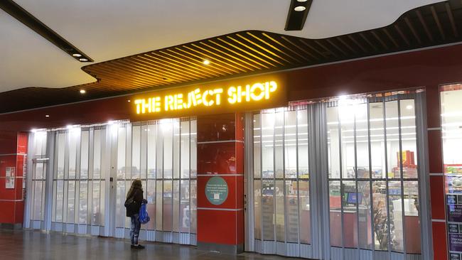 The Reject Shop has hired a former exec from Bunnings and Officeworks as its new CEO, sending the shares up 22 per cent: Picture: Mark Stewart