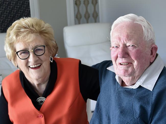Henry and Mary Wagner celebrate their 60th wedding anniversary. July 2018