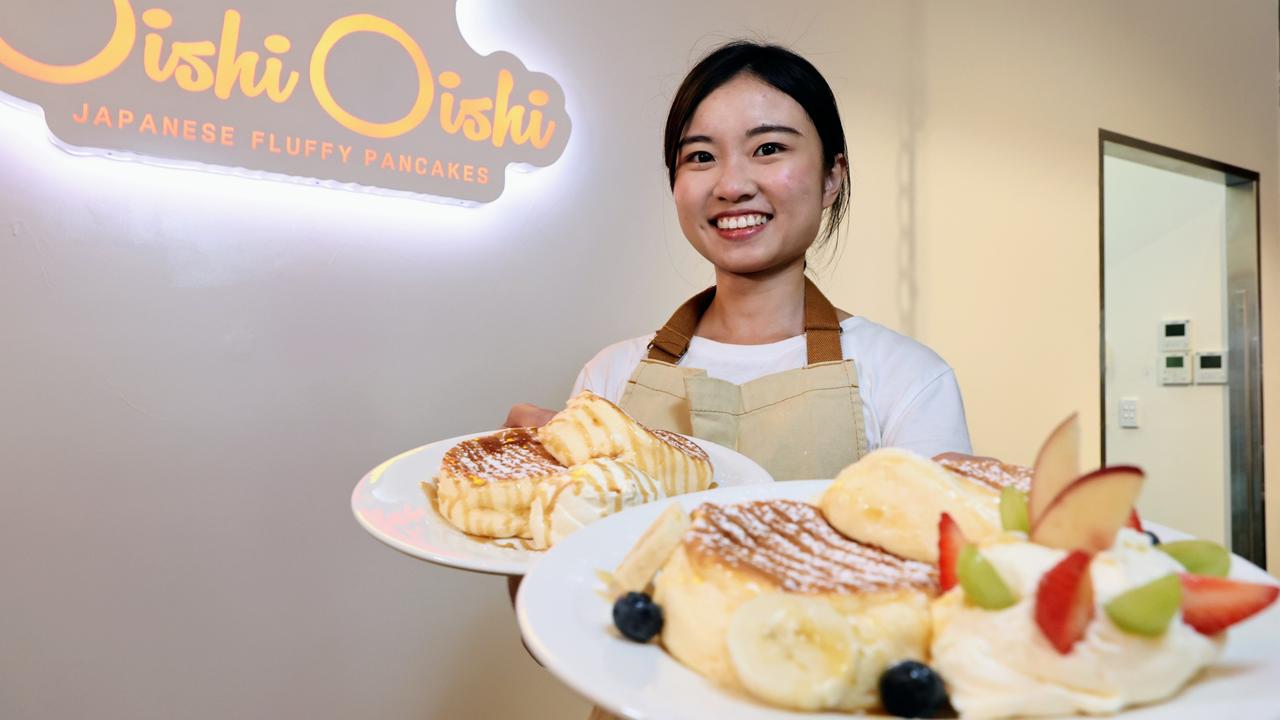 Japanese pancake fluff factor a big hit at new Cairns city outlet