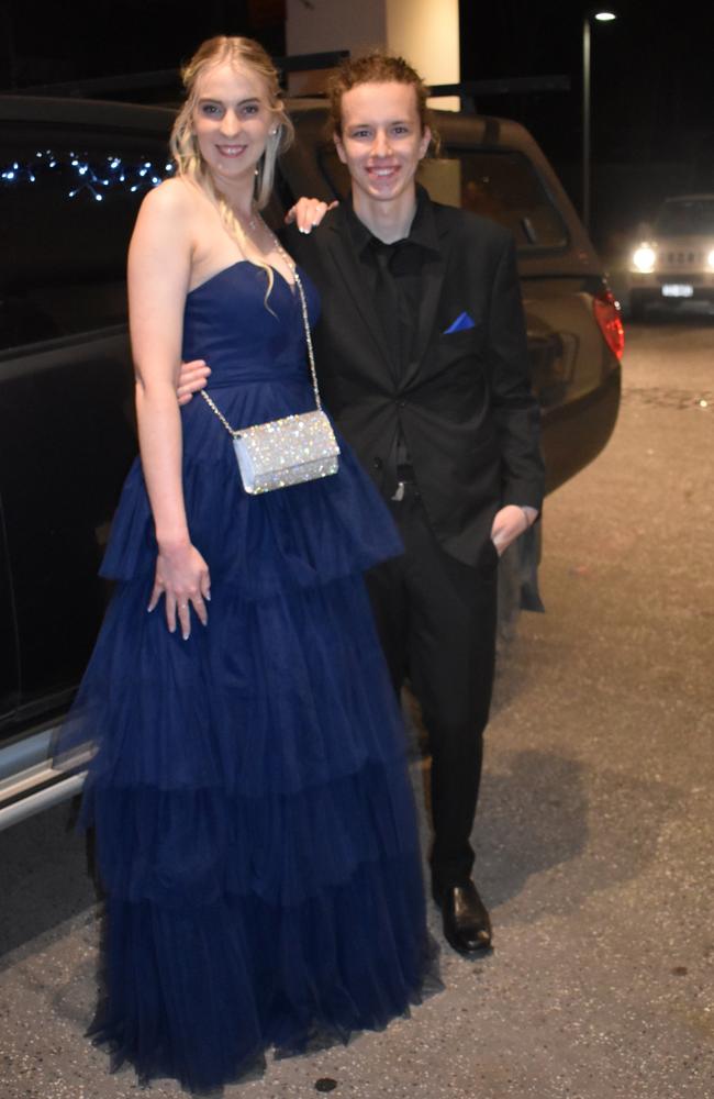 Tamika and Zavier enjoyed their night at the 2022 Noosa District State High School Formal. Picture: Eddie Franklin