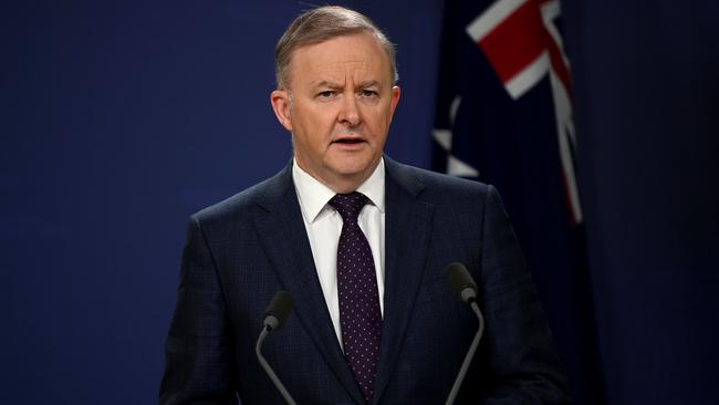 Anthony Albanese’s decision to vacate the field while the government stewed has failed to cement his improved position in March. Picture: Bianca De Marchi