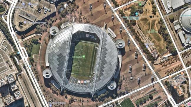 Artist's impression of proposed redevelopment of Stadium Australia, also known as ANZ Stadium in Sydney Olympic Park. Picture: NSW Planning Department.