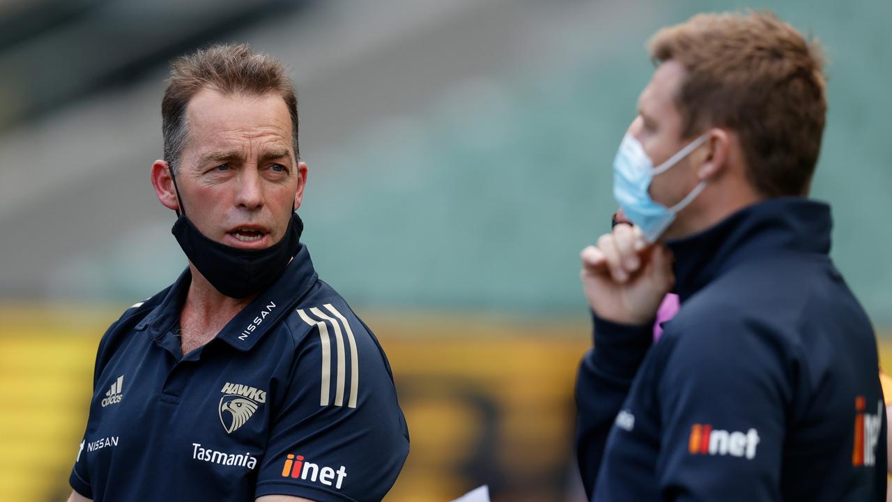 Alastair Clarkson left the club in a messy exit last year. Picture: Michael Willson/AFL Photos via Getty Images