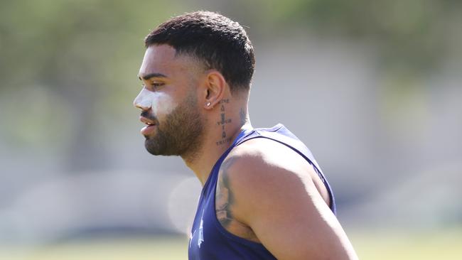 North Melbourne AFL training. Pic of Tarryn Thomas. Friday, November 24, 2023. Picture: David Crosling