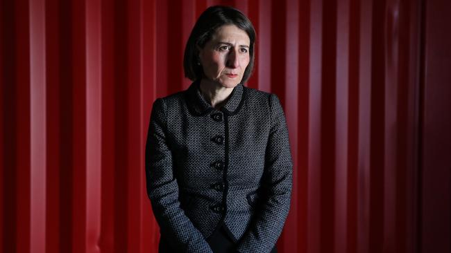 Premier Gladys Berejiklian yesterday. Picture: NCA Newswire/Gaye Gerard