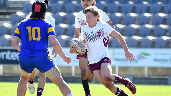 Queensland White player Nate BerriganPicture, John Gass