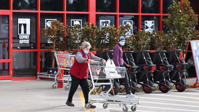 ADELAIDE, AUSTRALIA - NewsWire Photos AUGUST 24,  2021: A general view including signage of Bunnings store in Mile End, Adelaide. NCA NewsWire / David Mariuz