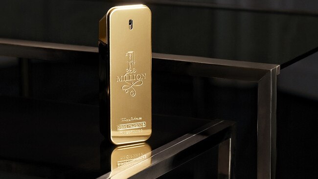 A bottle of the Paco Rabanne Million Collection fragrance sells every 30 seconds. Picture: Supplied