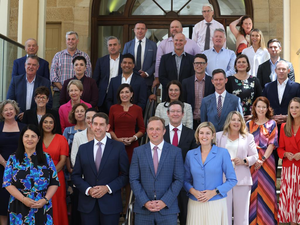 The Queensland Labor caucus. Picture: David Clark