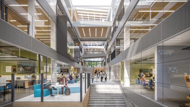 Another look at the technology-focused TAFE campus at Meadowbank. Picture: Supplied