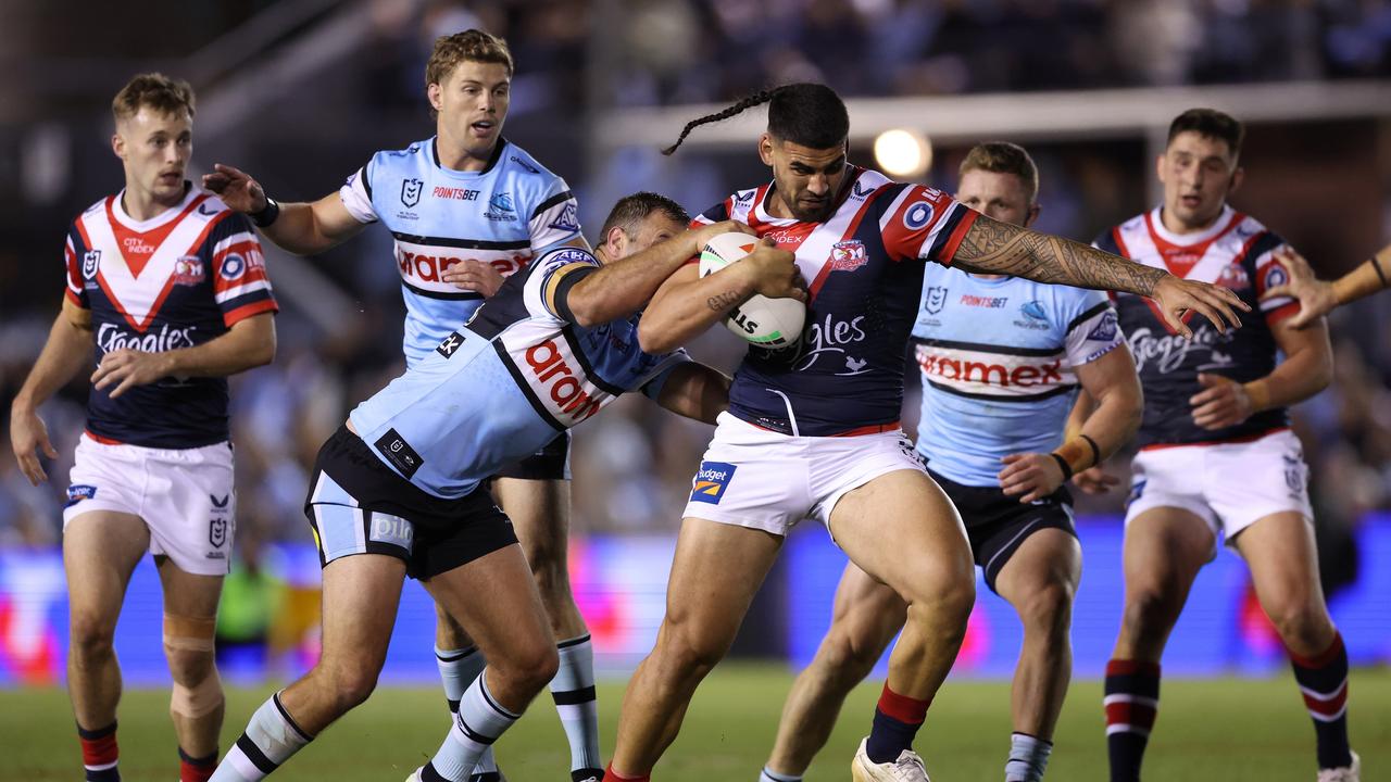 Terrell May has developed into one of the best props in the game, with Penrith unable to offer him the same deal other clubs can. Picture: Mark Metcalfe/Getty Images