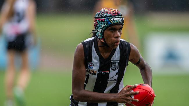 Marika Carlton has had a strong debut season in the NTFL Premier League. Picture: Pema Tamang Pakhrin