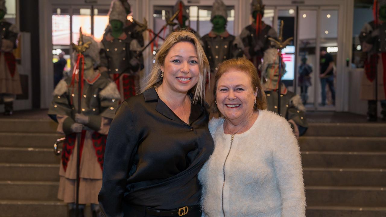 Holly Westaway and Beverly Westaway at the Aquinas College Wizard of Oz Musical at HOTA. Picture Steven Grevis (The Pulse with Portia Large).