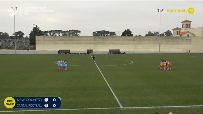 Replay: NSW Country v Capital Football (U15 placement match) - Football Australia Girls National Youth Championships Day 4