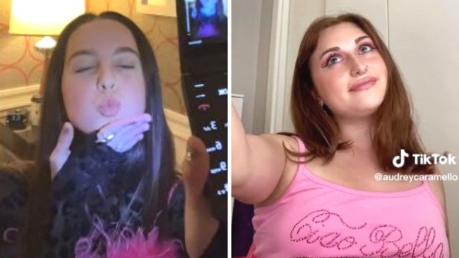 Gen Zers are obsessed with flip phones. Picture: TikTok