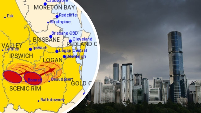 Storm art for Brisbane storm