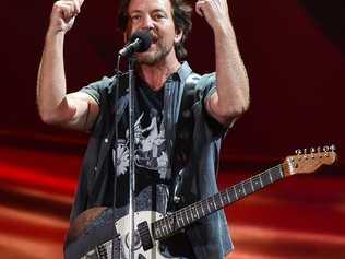 Musician Eddie Vedder performs at the 2016 Global Citizen Festival in Central Park on Saturday, Sept. 24, 2016, in New York. (Photo by Evan Agostini/Invision/AP). Picture: Evan Agostini