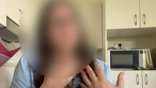 A woman who had a knife held to her throat in Townsville has spoken with Nine News.