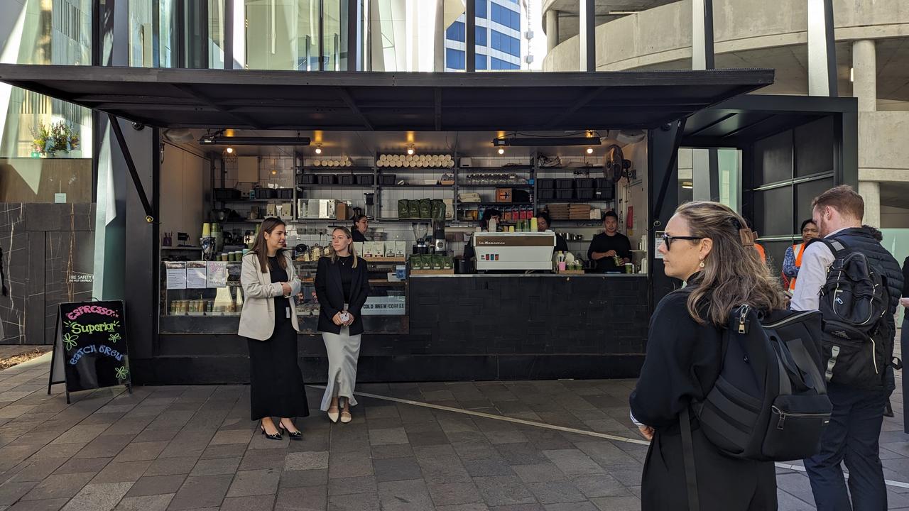 The Ground Floor on Eagle St, Brisbane City. Picture: Kate Stephenson