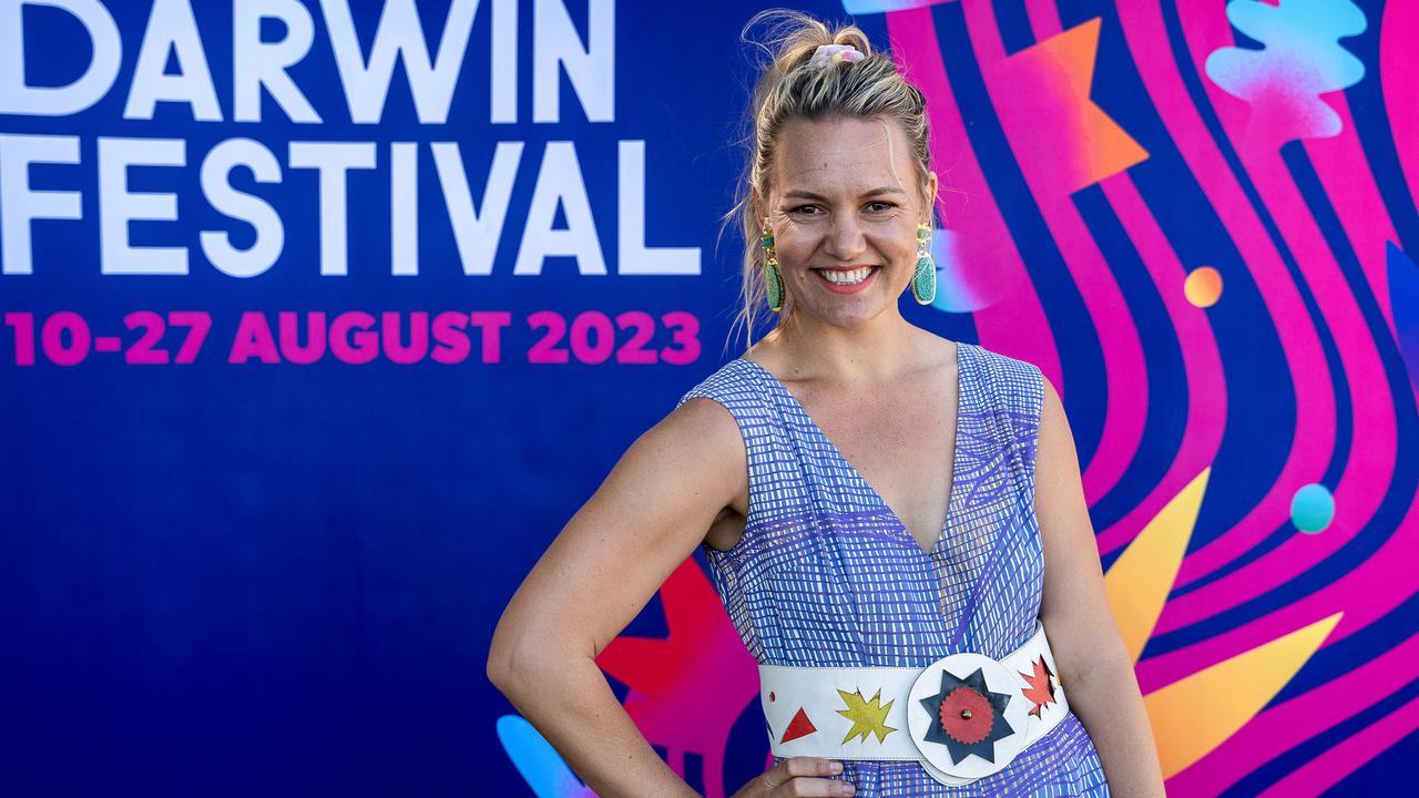 Amy Hetherington as the Darwin Festival launches its 2023 program. Picture: Pema Tamang Pakhrin