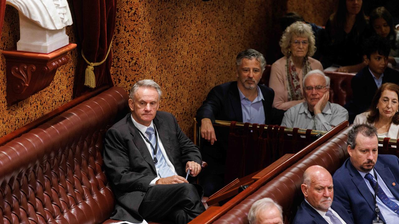 Mark Latham will sit as an independent after quitting One Nation. Picture: NCA NewsWire / David Swift