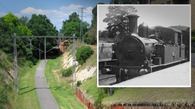 The Outer Circle Rail line once connected Fairfield Station to the Hurstbridge Line.