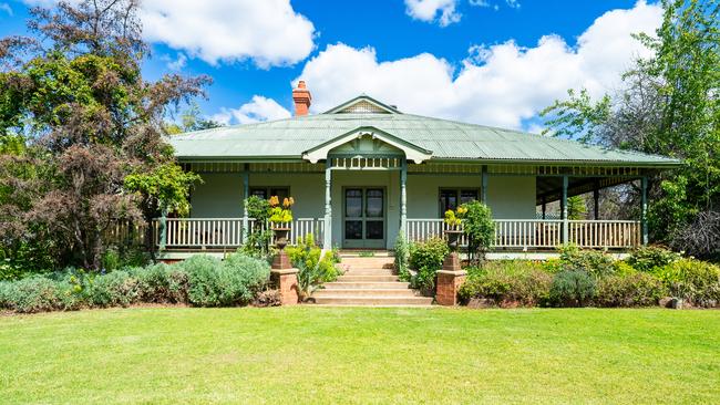 The four-bedroom Orange Grove homestead is a key feature of the property.