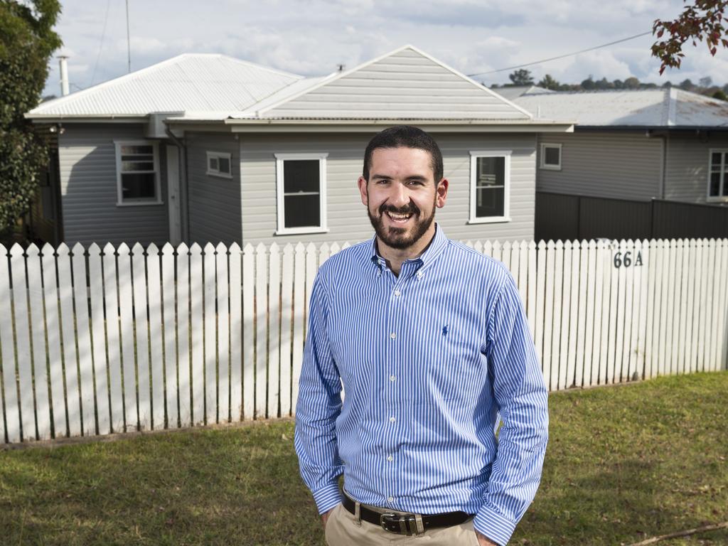 Dominic Ryan of Colliers Toowoomba. Picture: Kevin Farmer