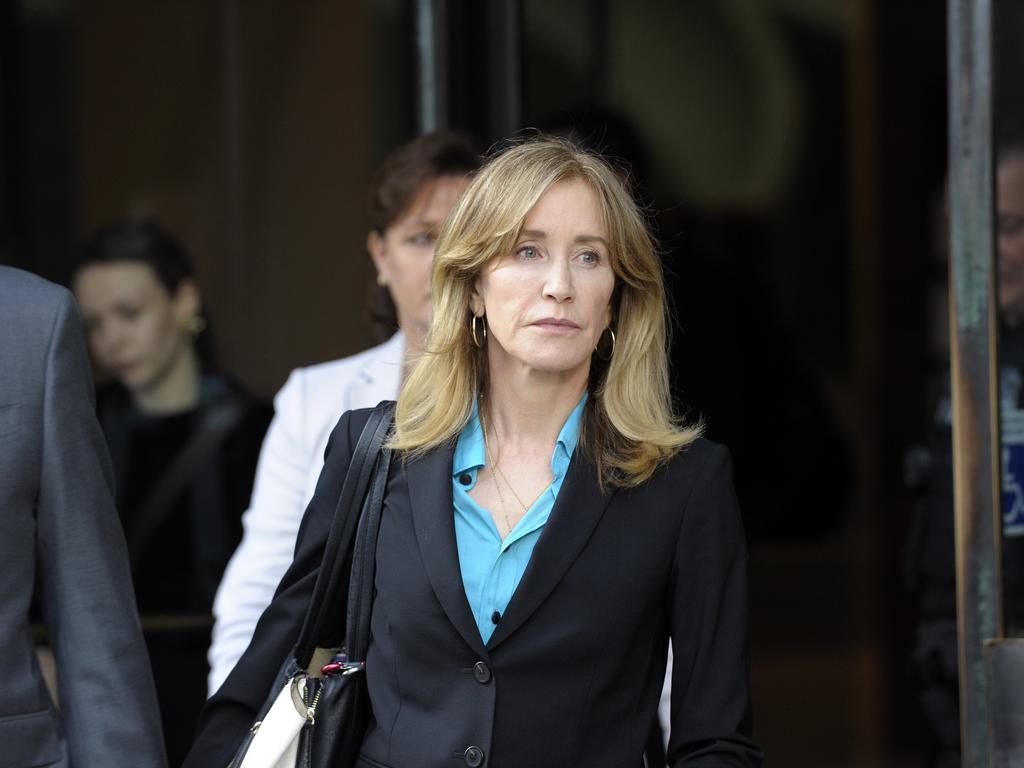 Felicity Huffman has accepted a plea deal over the charges. Picture: Joseph Prezioso / AFP.