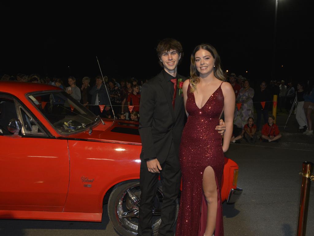 Brett Young and Phoebe Geisel at the Our Lady of the Southern Cross College Formal May 24th 2024
