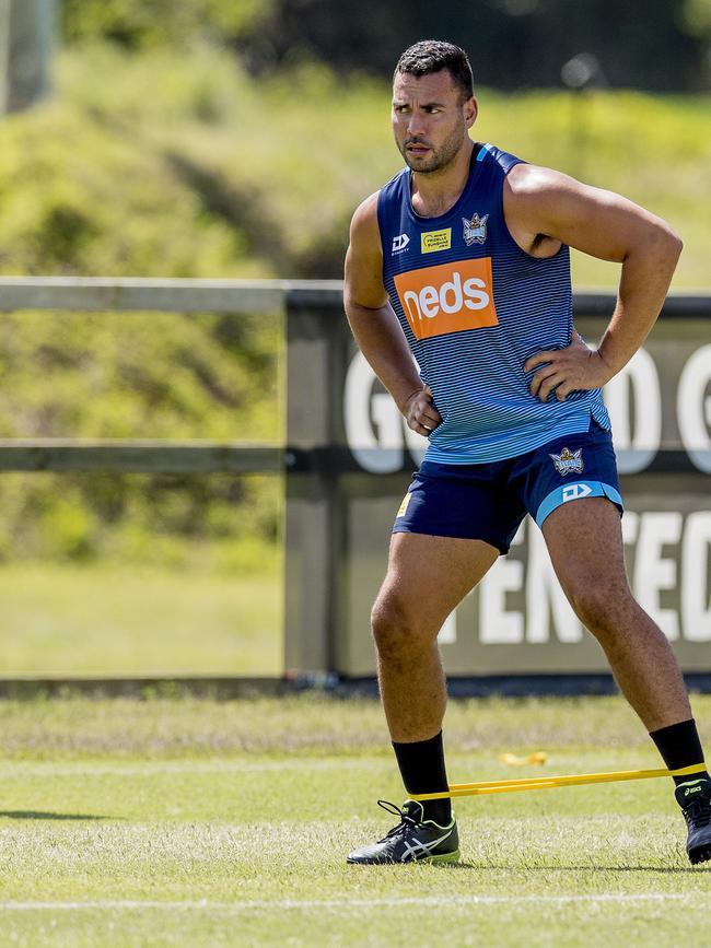 Ryan James wants to play on, despite suffering an ACL injury. Picture: Jerad Williams