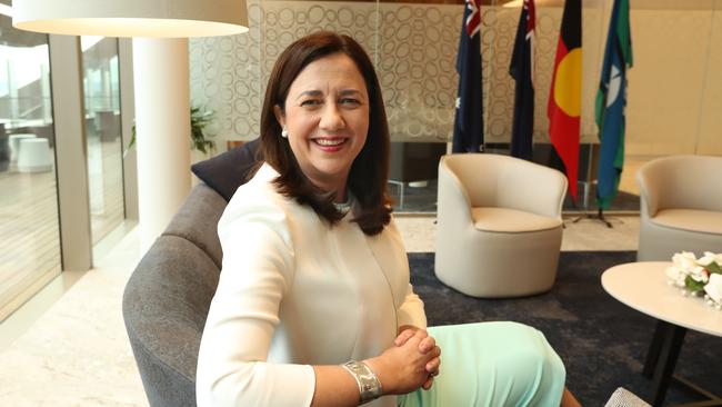 Queensland Premier Annastacia Palaszczuk has carefully cultivated her image. Picture: Lyndon Mechielsen