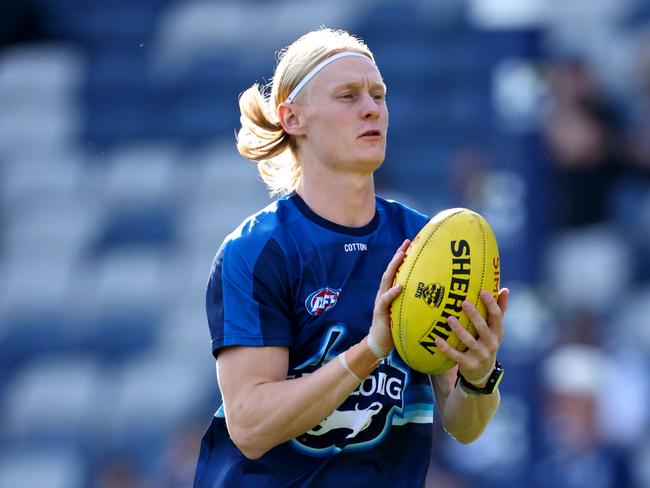 Oliver Dempsey says Gary Ablett Jr has “been super” to him. Picture: Josh Chadwick