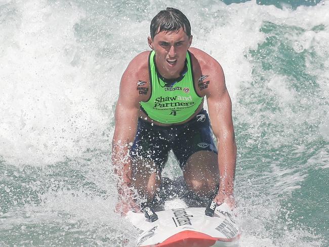 Zach Morris on Day 1 of the Shaw and Partners Iron Man /Woman Series at North Burliegh. Picture: Glenn Campbell