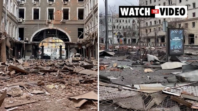 Kharkiv battered by Russian Attacks