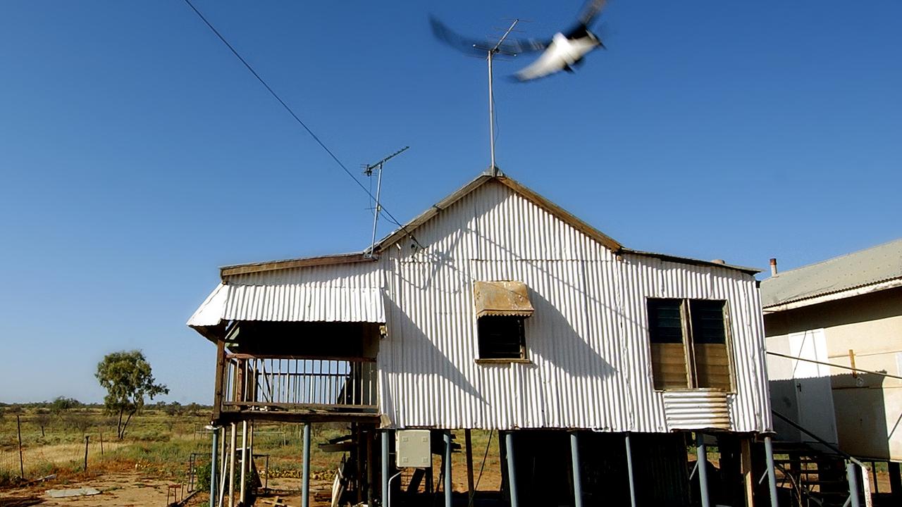 The Queensland outback town of Winton, where Banjo Paterson wrote Waltzing Matilda in 1895, has had a surge in house prices. Picture: Mick Tsikas/AAP