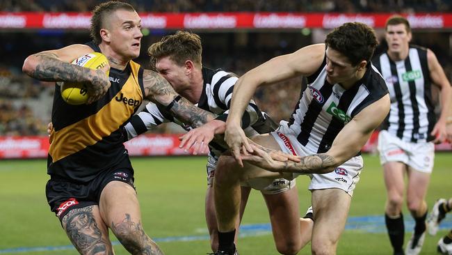 Don’t argue with slotting in the Tigers and Magpies for Thursday night.