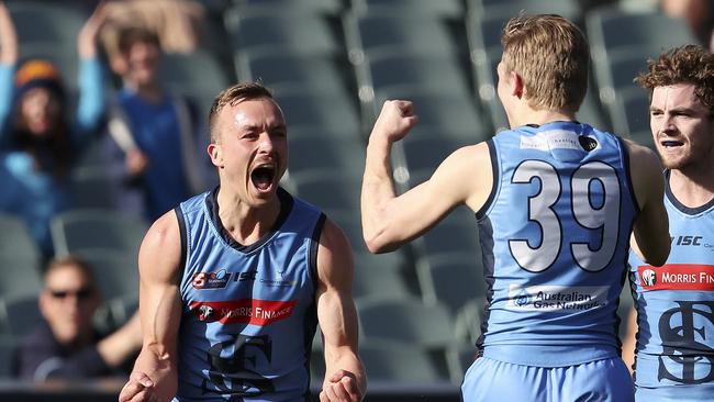 Sturt in action in the 2019 SANFL finals. Picture: Sarah Reed.