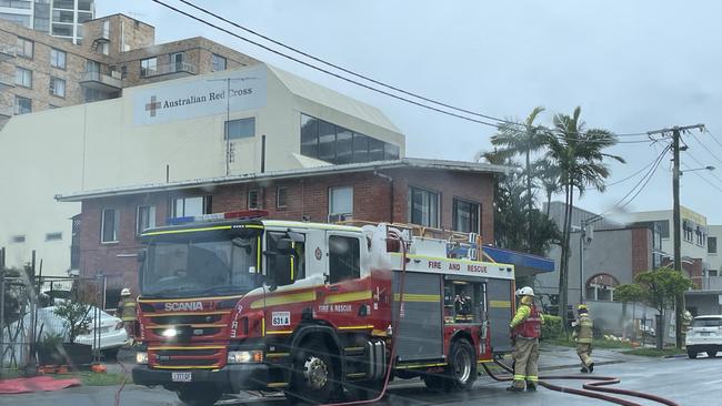 Emergency services called to Welsh St in Southport after explosion. Photo: Charlton Hart