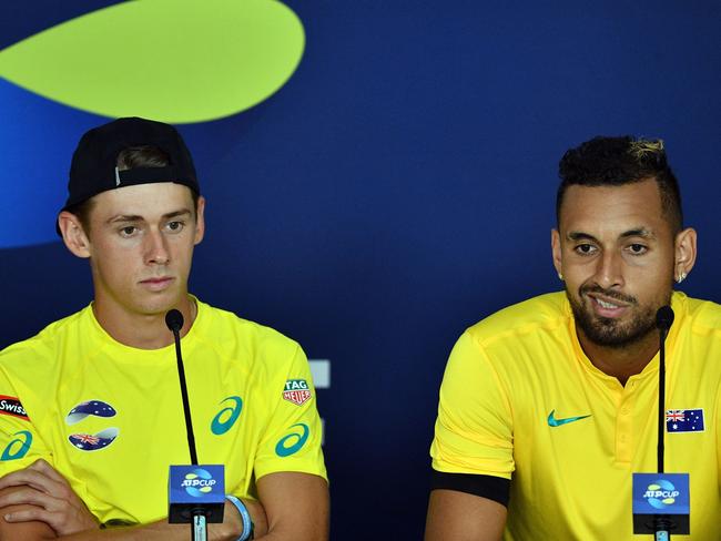 Alex de Minaur and Nick Kyrgios have put their money where their mouth is.