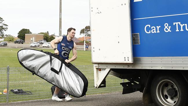 Patrick Dangerfield plans to do a lot more than just play footie while in Sydney.