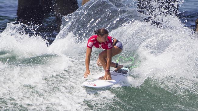 Tyler Wright has regained the world No. 1 ranking in women’s surfing.